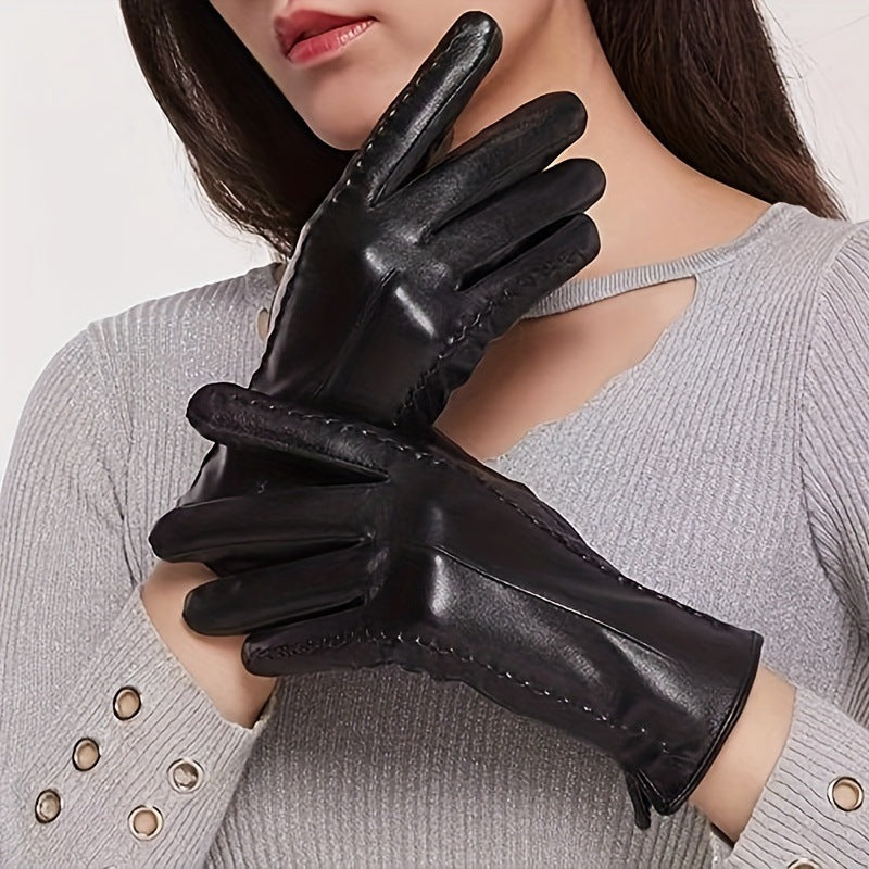 Damen-Handschuhe aus echtem Leder – modisch & individuell
