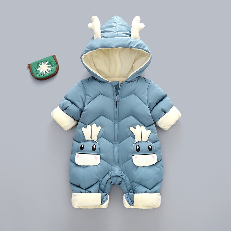 Baby-Winteroverall → für draußen (gefüttert, wetterfest)