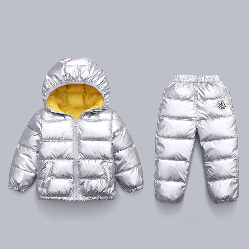 Daunenanzug aus Baumwolle für Kinder - Schneeanzug