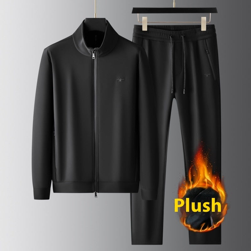 Herren Freizeit-Set – Hochwertig, Fleece-gefüttert