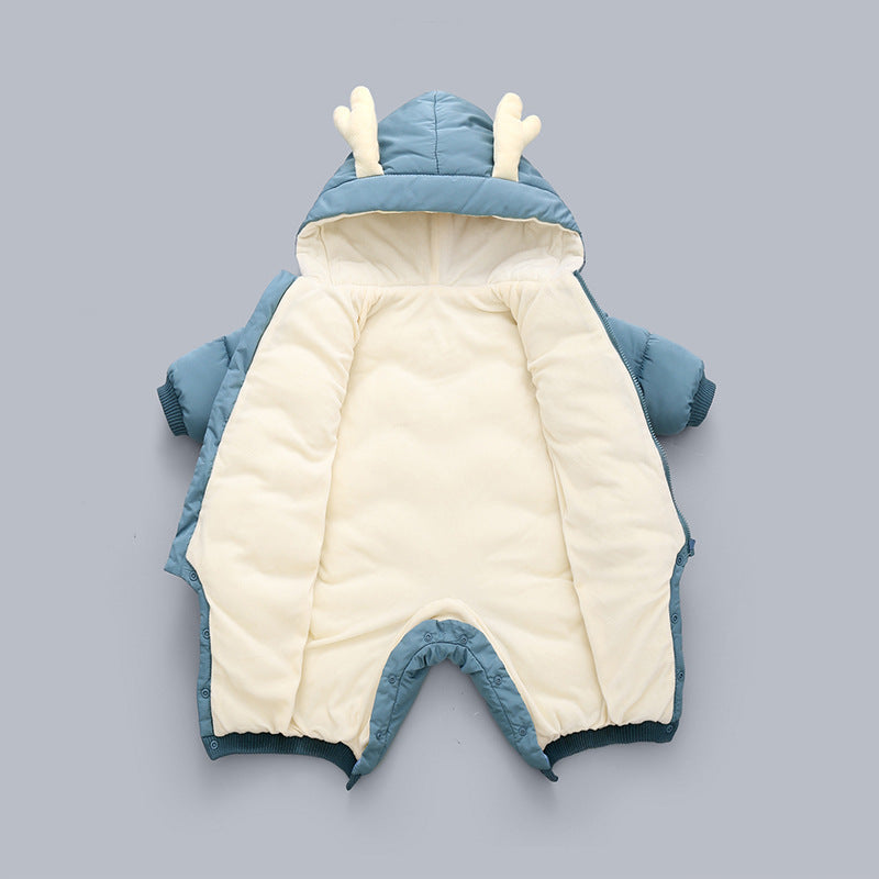 Baby-Winteroverall → für draußen (gefüttert, wetterfest)