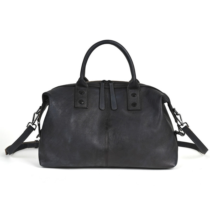 „Damen Retro-Handtasche im europäischen & amerikanischen Stil – große Kapazität, vielseitig kombinierbar.“