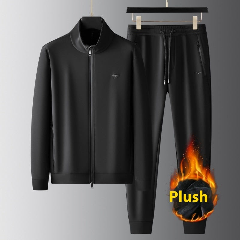 Herren Freizeit-Set – Hochwertig, Fleece-gefüttert