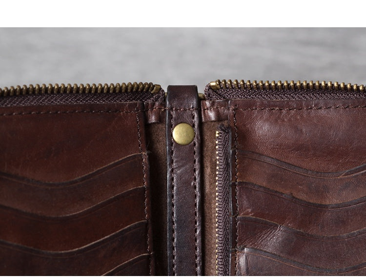 Retro Retro Multifunktion ale lange Geldbörse