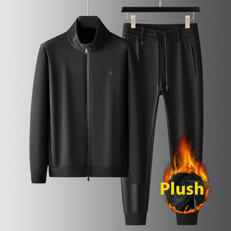 Herren Freizeit-Set – Hochwertig, Fleece-gefüttert