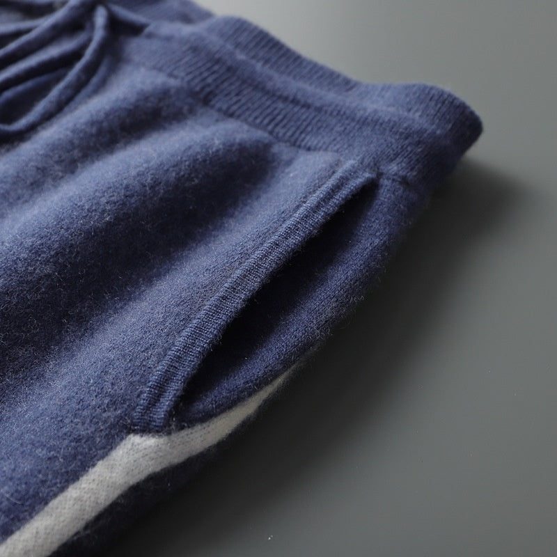 Herren Anzug mit Kapuze – Dick, Locker, Lässig, Tapered-Schnitt